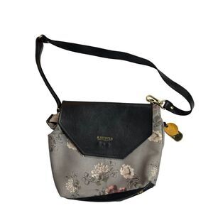 R.Riveter Limited Edition Floral Print Leather Crossbody Bag